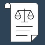 Symbol Recht und Gesetz